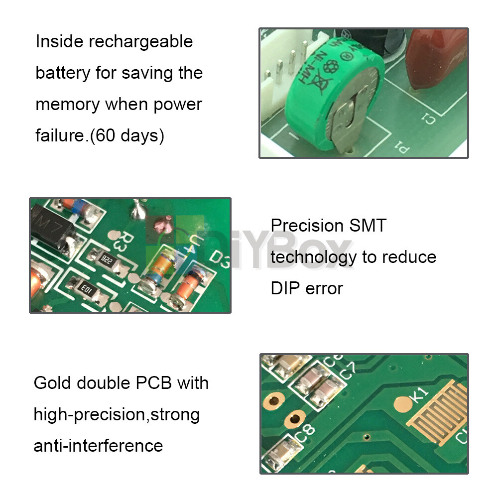 DC12/24V AC110V/220V Timer Switch Digital LCD Programmable Control Time Relay