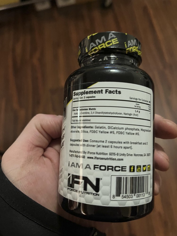 i-forcee testabolan 120 capsules