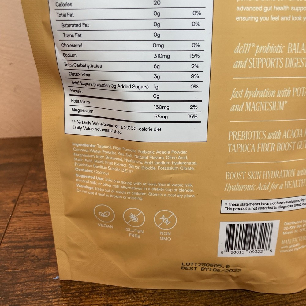 Happy Aging Lemon Ginger Hydration Mix