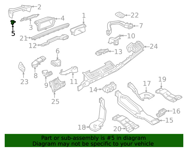 Genuine Audi Humidity Sensor 4H0-907-658-C