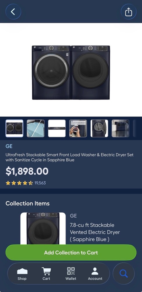 washer and dryer set stackable