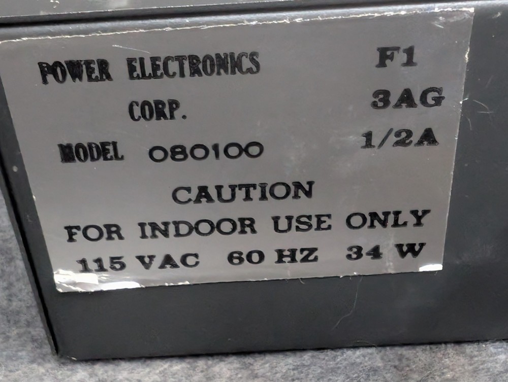 Texas Instruments TM990/519 Vintage Computer DC Power Supply