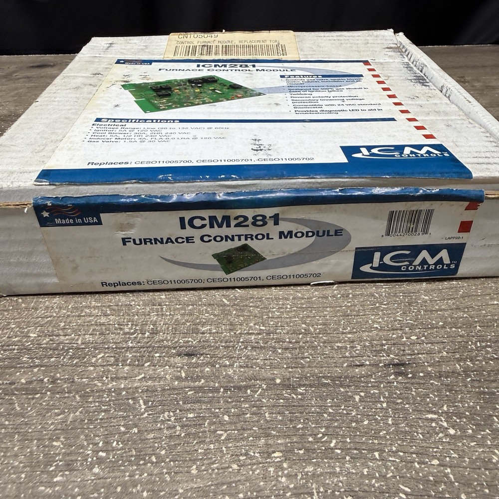 ICM Controls ICM281 Furnace Control Replacement