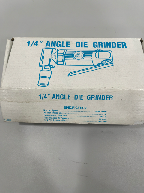 Air Tools 1/4" Angle Head Die Grinder