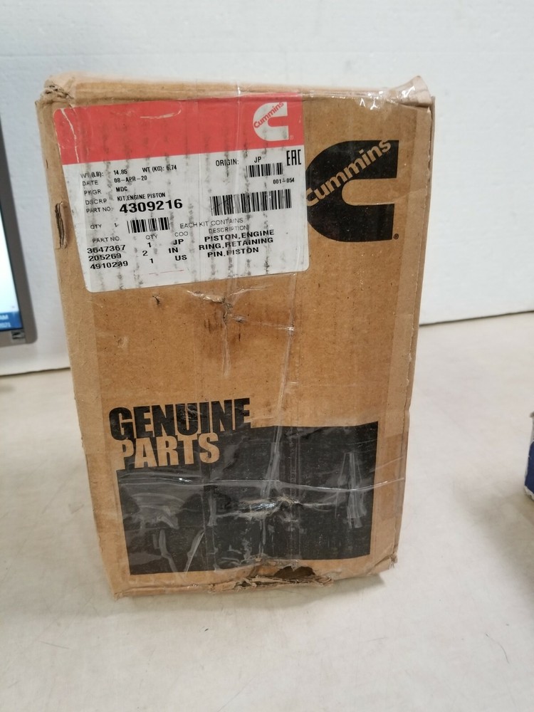 CUMMINS ENGINE PISTON 4309216