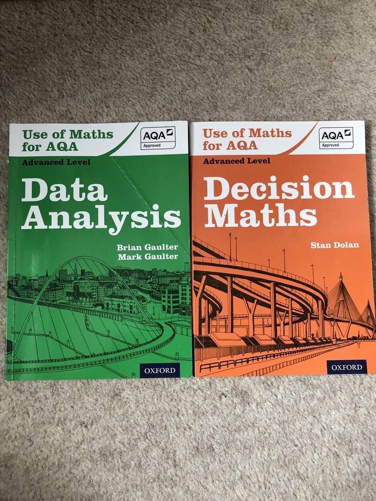 AQA Data Analysis And Decision Maths Books