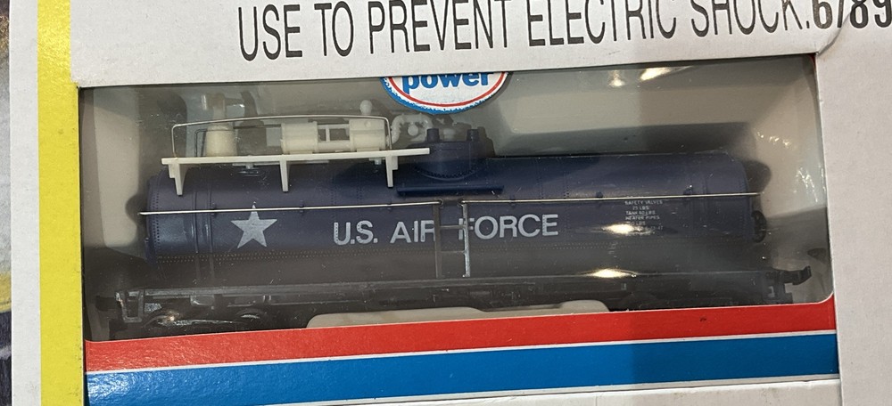 US Air Force Model Power Silver Cloud Train Set HO Scale