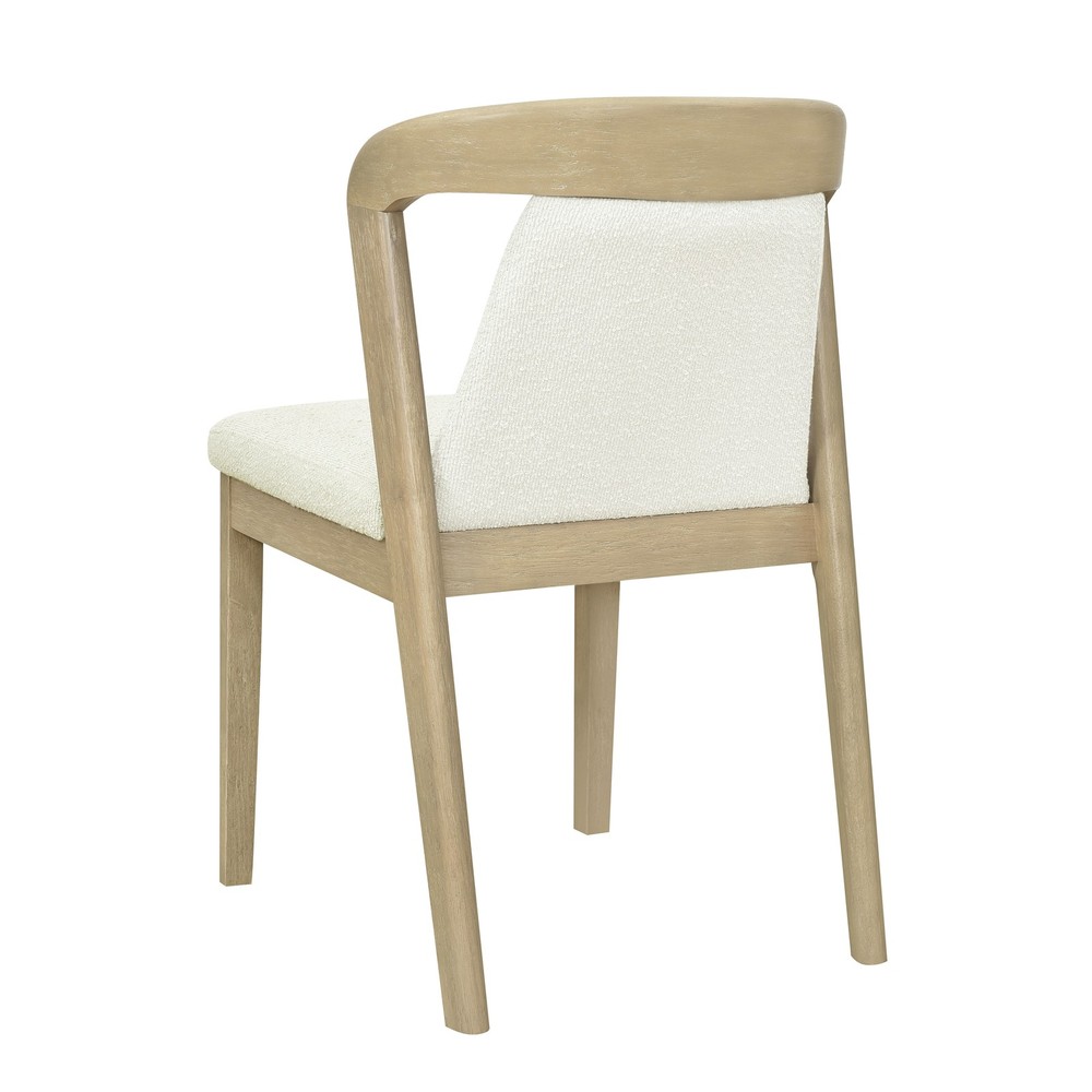 Upholstered Backrest Armless Dining Chairs