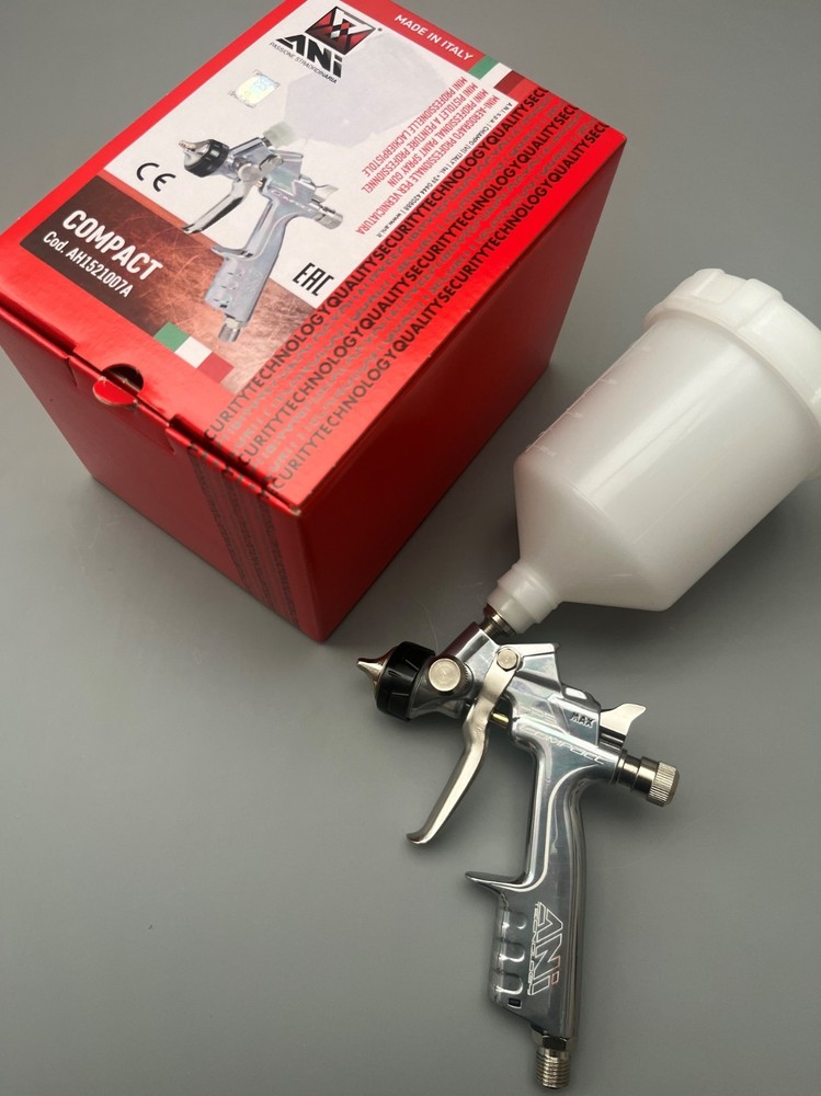 ANi COMPACT *Small Compressor Friendly* Midi Gravity Spray Gun 1.0mm