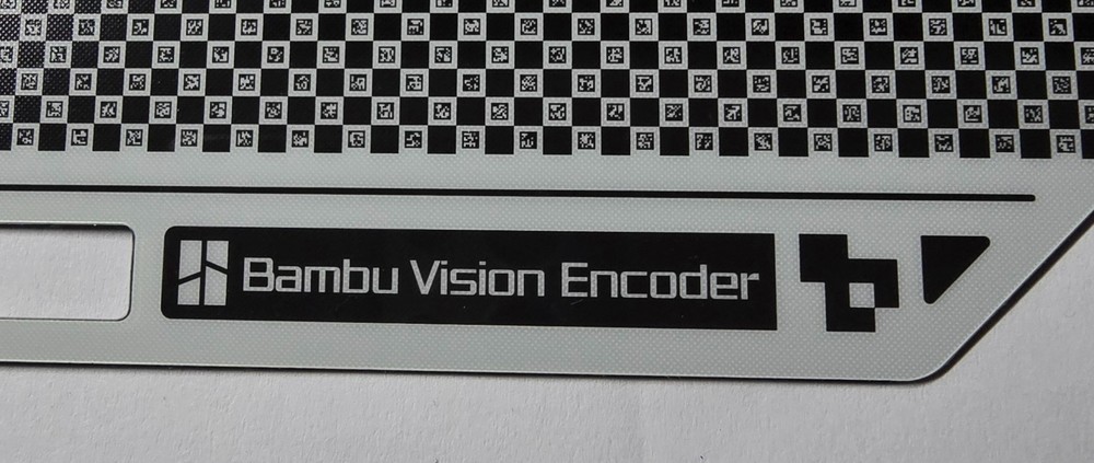 Bambu Lab Vision Encoder Plate Motion Accuracy Calibration Tool H2D H2S H2C OEM