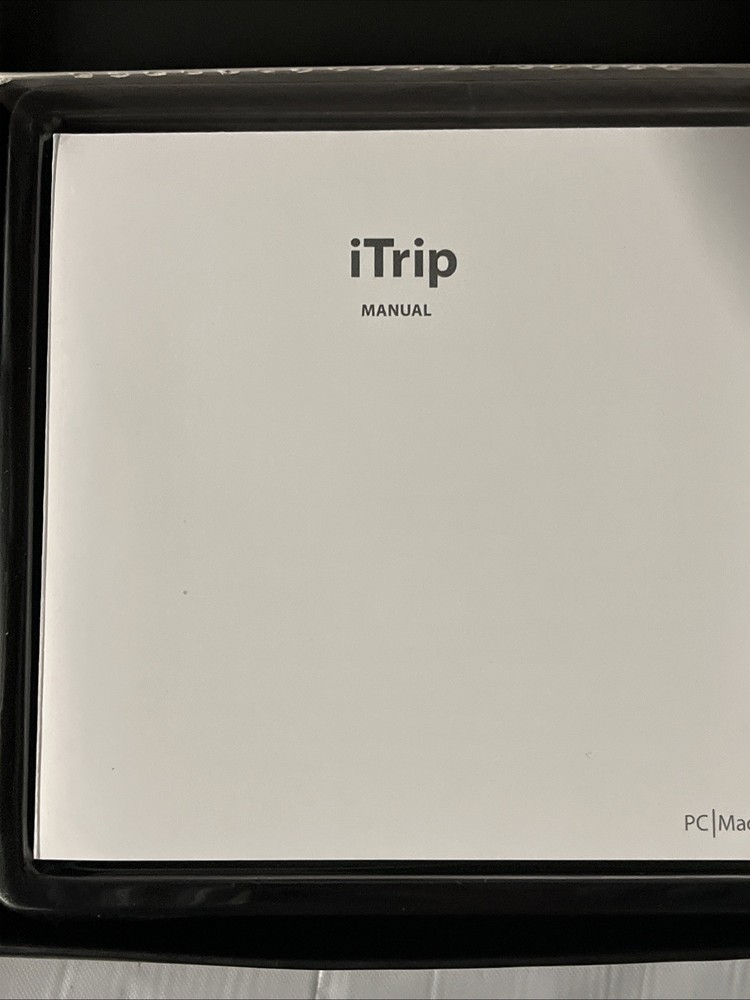 GriffiniTrip FM Transmitter for IPOD with CD-Rom and Quick Start Guide