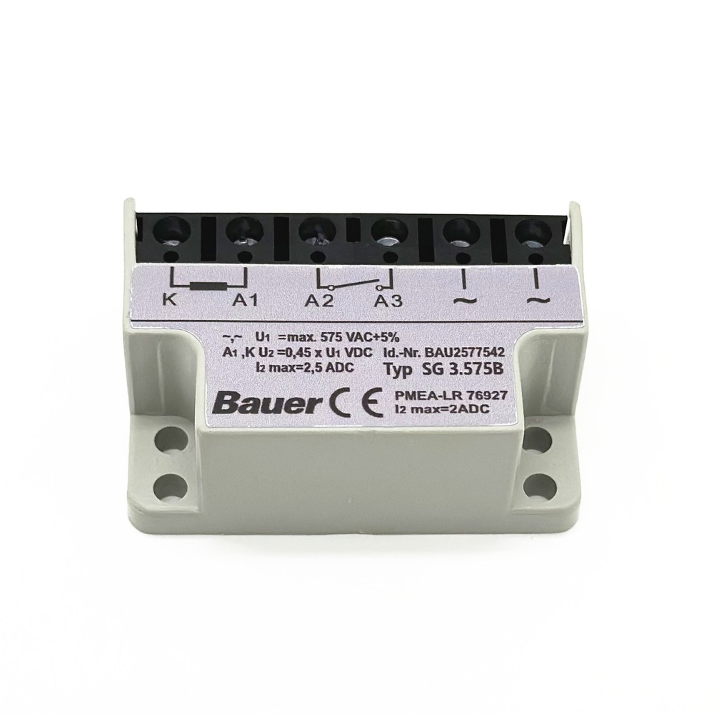 Replace Bauer Typ SG 3.575B BAU2577542 max.575VAC+5% brake rectifier module