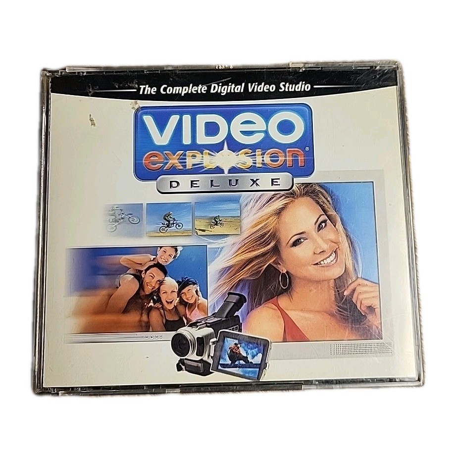 Video Explosion Deluxe ~  The Ultimate Movie Making Software  ~ Win 98sr,2000,XP