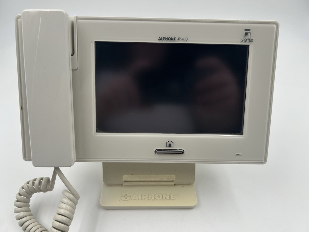 Aiphone JP-4HD Intercom 7-Inch Touchscreen Master Station w/ Handset & Stand/WM