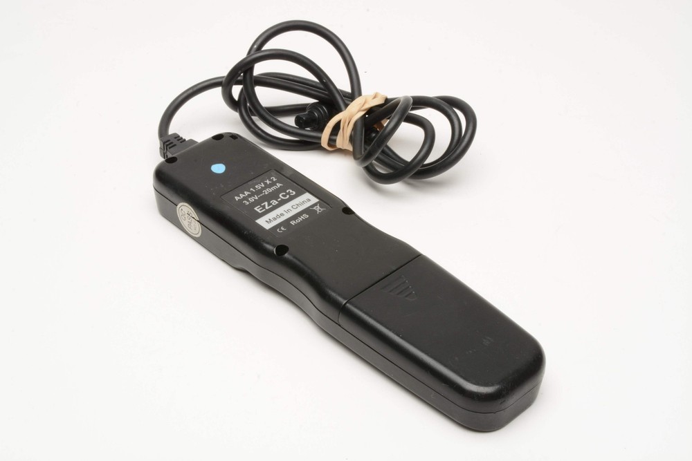 Neewer EZa-C3 wired timer, remote, intervalometer, Tested, for Canon DSLRs