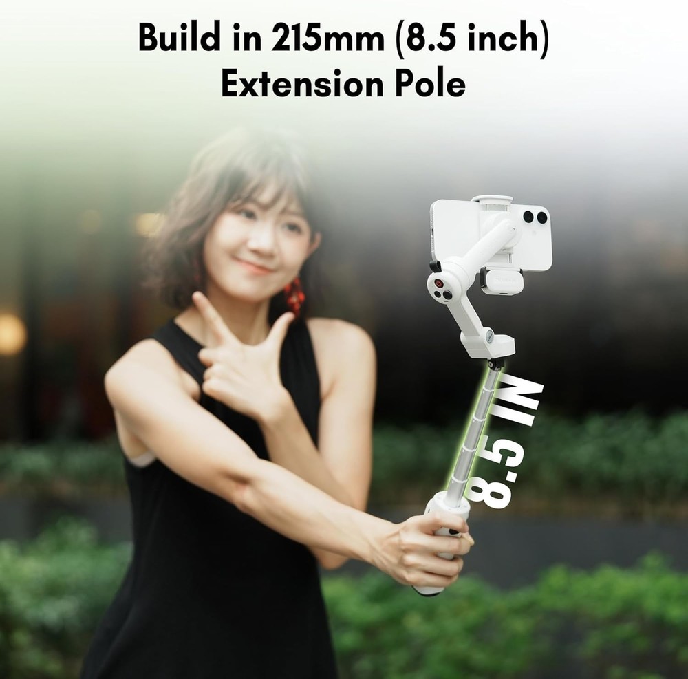 Zhiyun Smooth Q5 Combo Phone Gimbal Stabilizer w/ Fill Light & AI Tracker Module