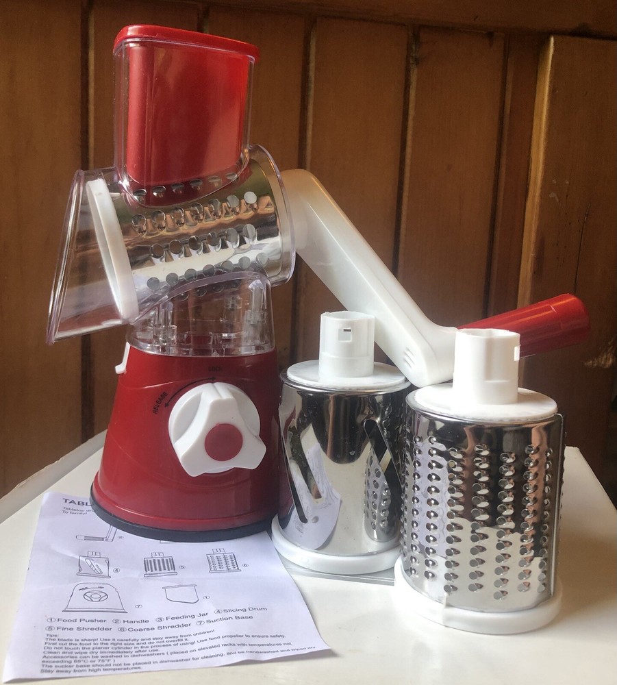 Tabletop Drum Grater