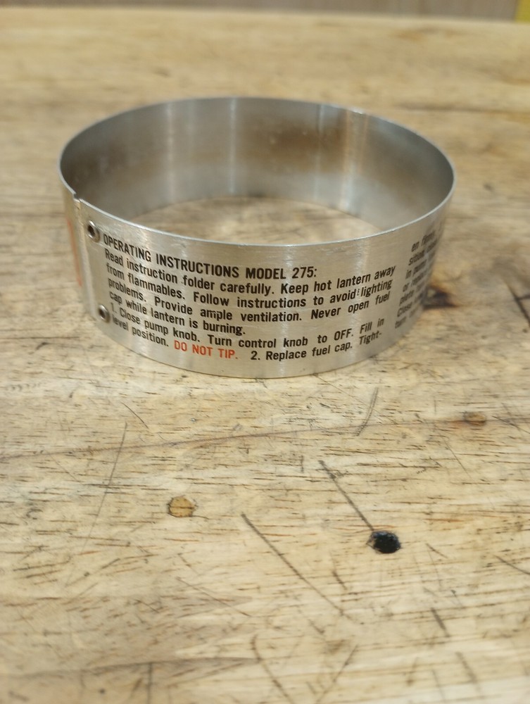 Coleman 275  -- Lower Cage Rest -- (Part Only)