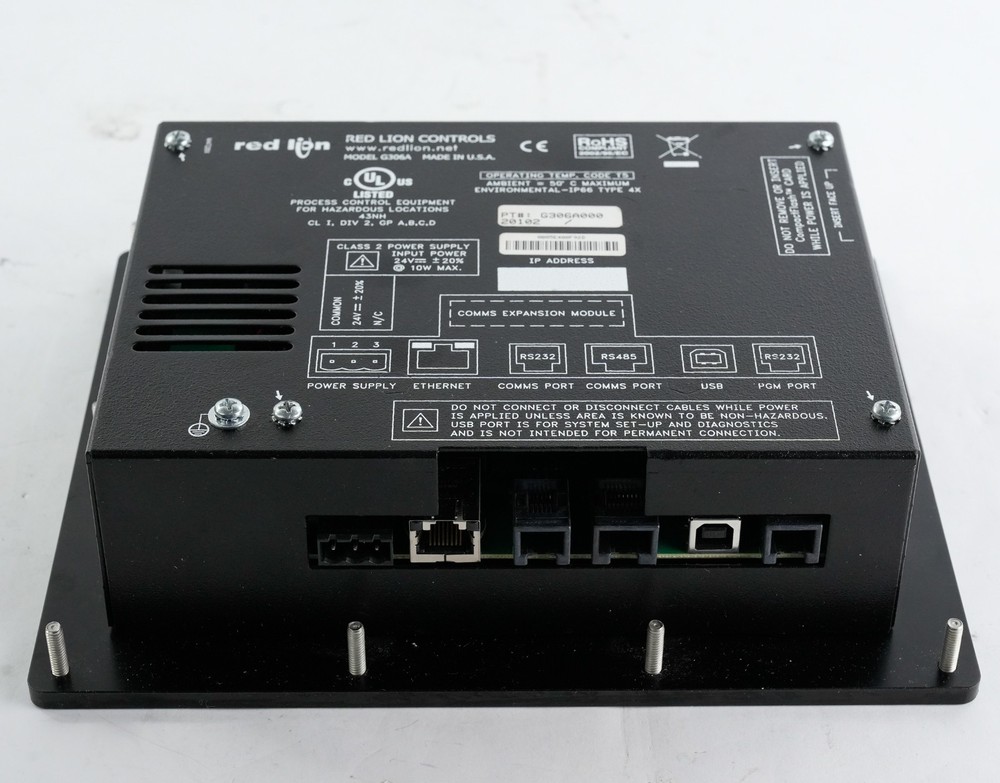 Red Lion Controls G306A HMI Operator Interface Console Display Panel G306A000