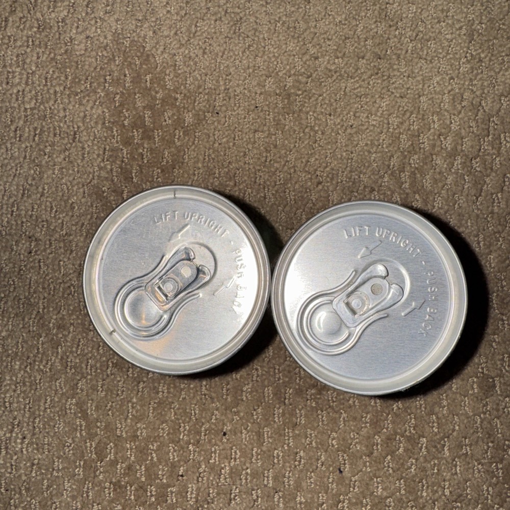2 DIFFERENT Owen Brew Lager EMPTY Beer Cans - Walter Brewing Co. Eau Claire WI