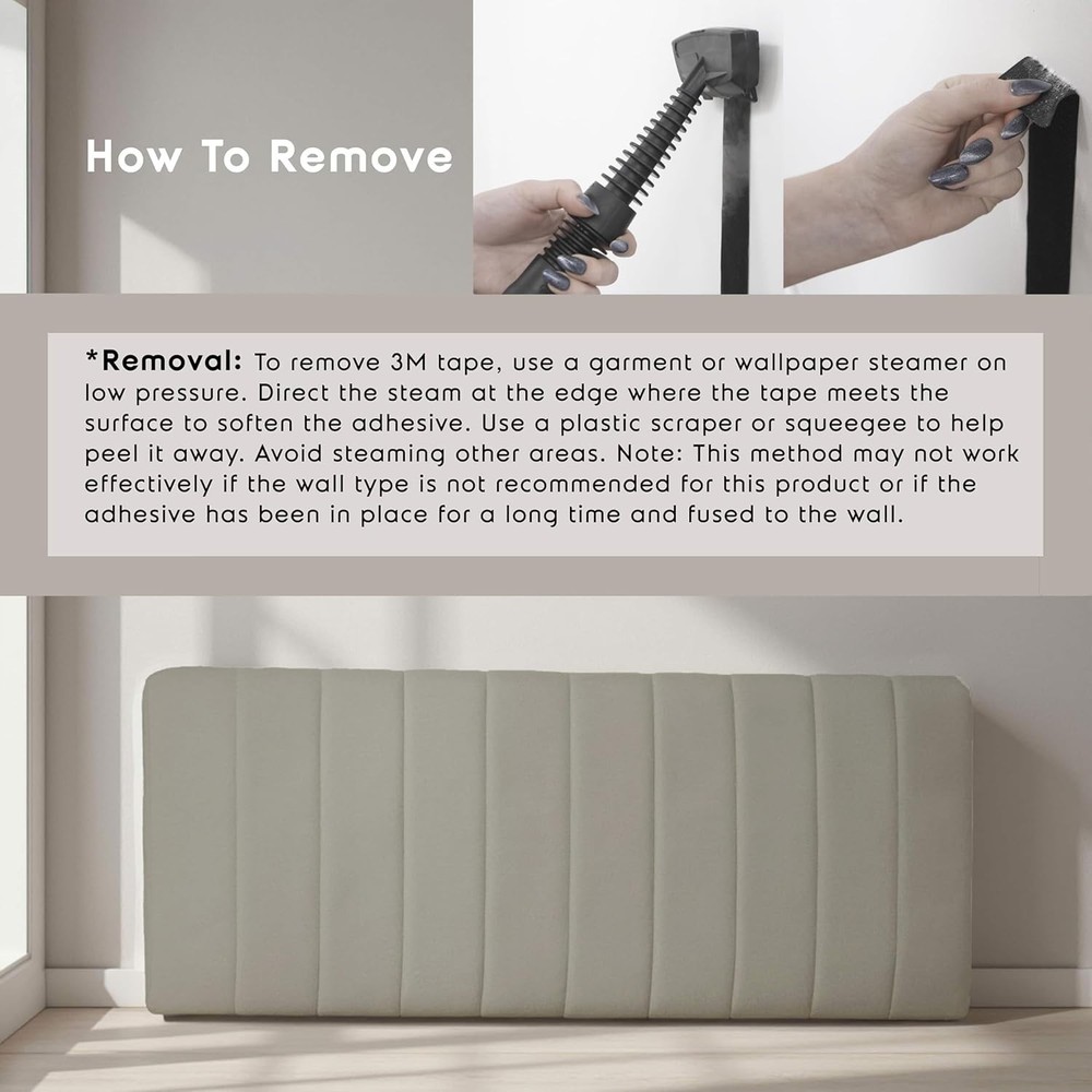 Chic Floating King Headboard - Eco-Friendly Olive Green with Easy Installation