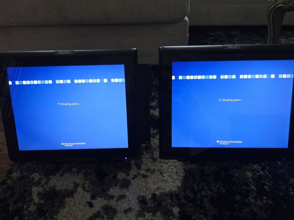 Touch Dynamic Pulse J1900 POS Windows 7 W/ Touchscreen And Card Reader