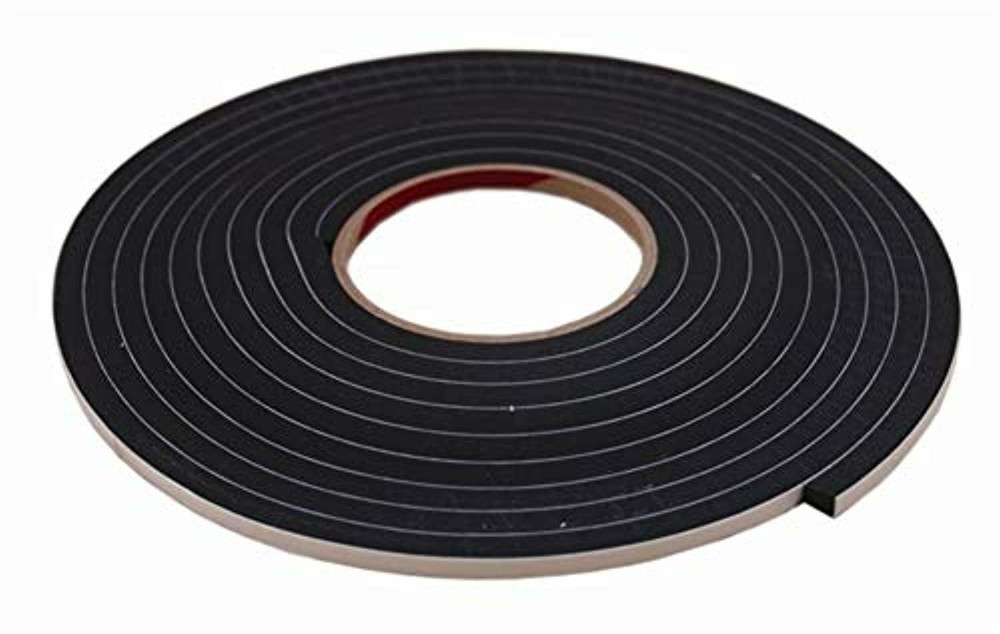 Single-Sided (One-Way) Medium Density Foam 3/16" H x 3/16" W x 15