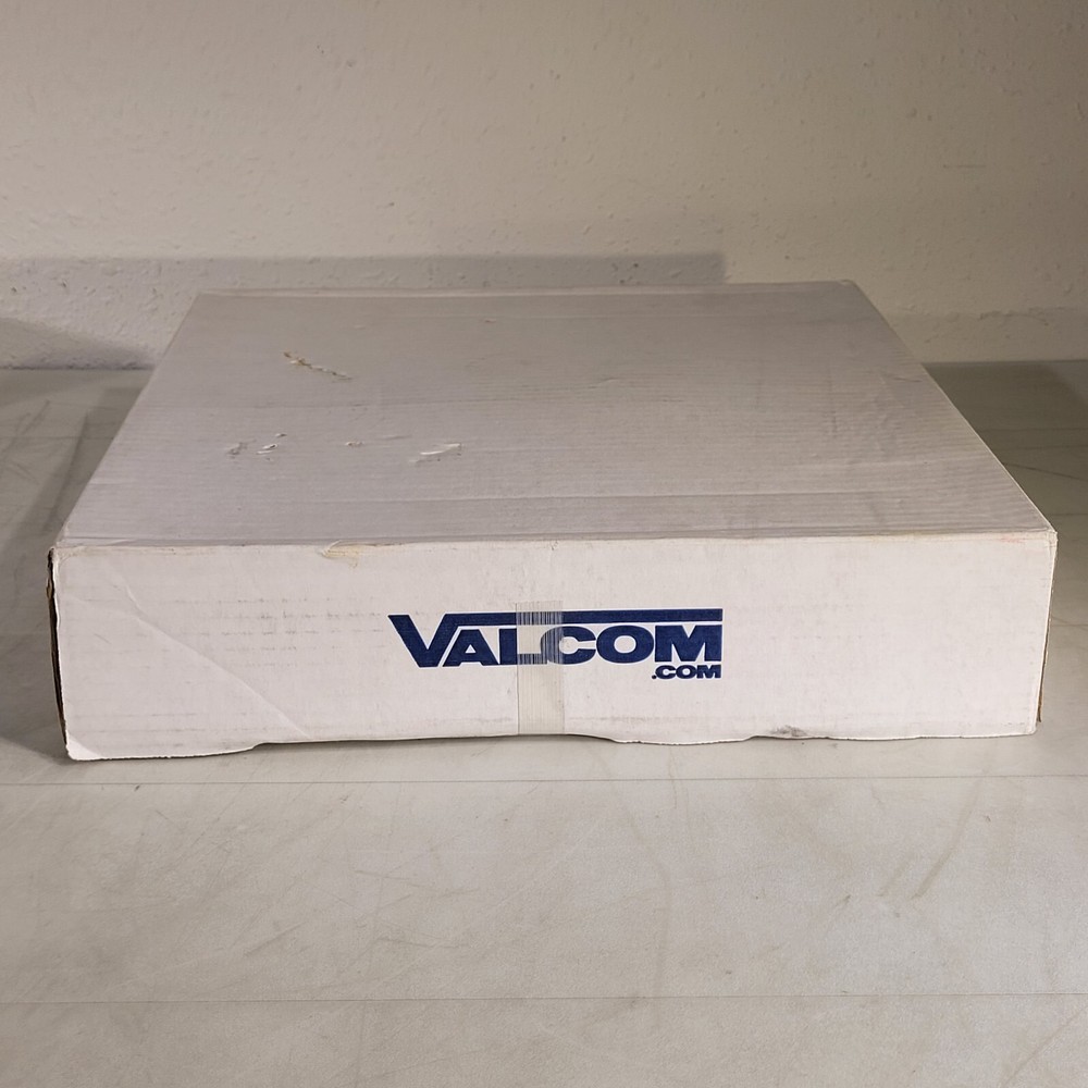 Valcom V-1921 Square Wall or Ceiling Speaker Square Hole Pattern One Way