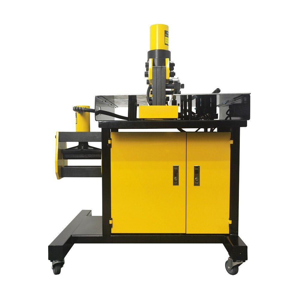 900W Electric Busbar Processor Machine 3in1 Cutter Puncher Bender Bus Processing