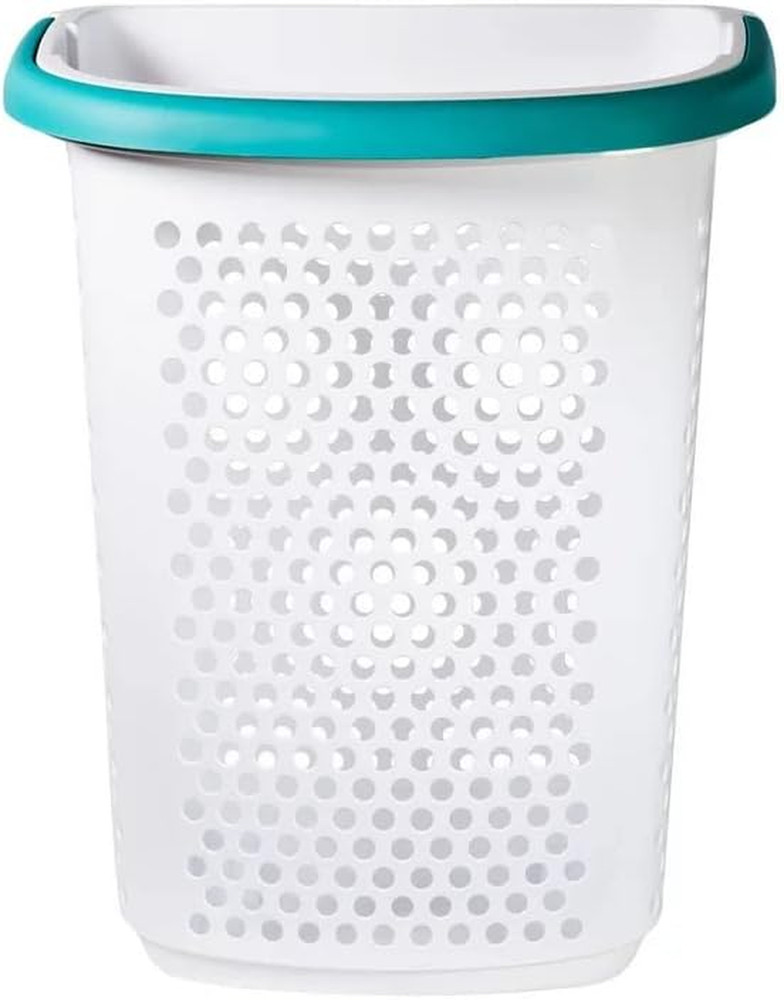 Wheeled Design Clothes Laundry Basket, 70.52 Liter Capacity Mind Reader Basket C