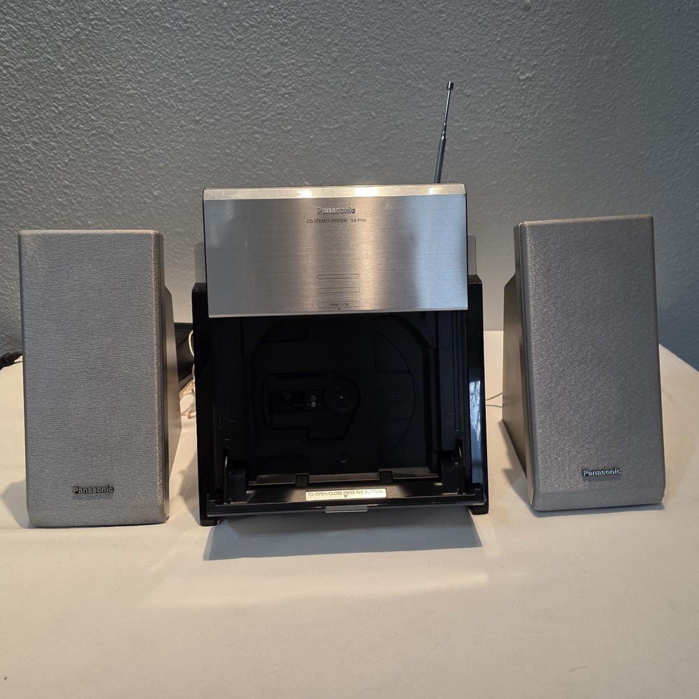 Panasonic CD Stereo System SA-EN6, Radio Works, CD Player Does Not Work
