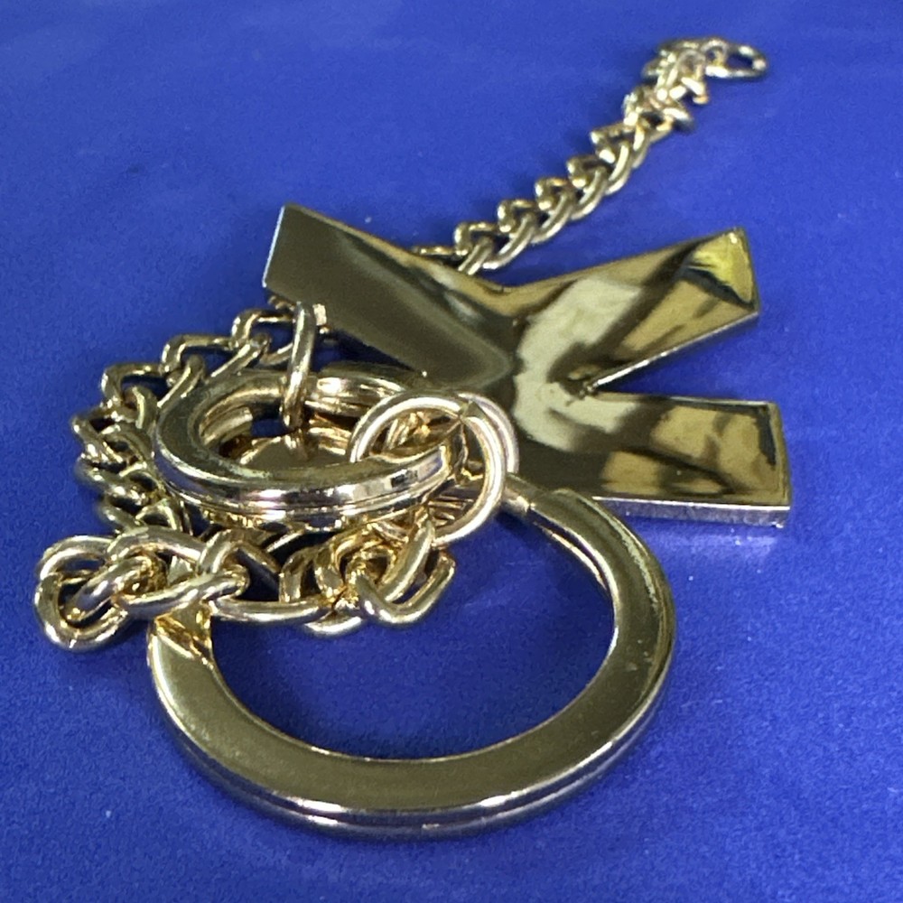 LETTER K - VINTAGE KEYCHAIN