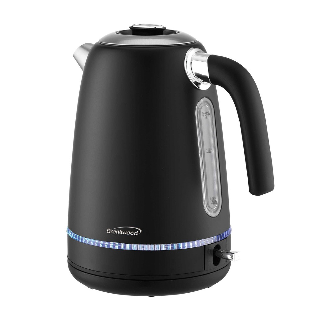 7-Cup 1500W Cordless Electric Stainless Steel Kettle