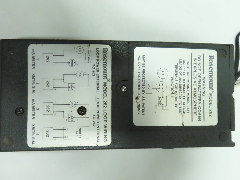 Rosemount 262 Field Calibrator