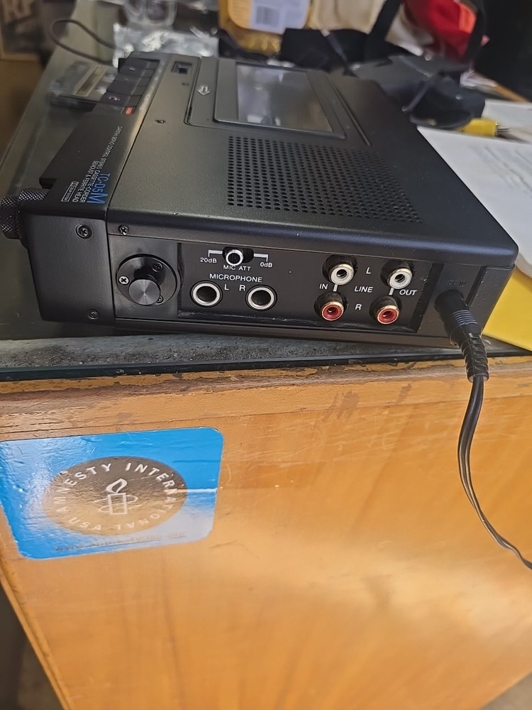 Sony TC-D5M Stereo Cassette Recorder Cassette Player Working Plus Extras