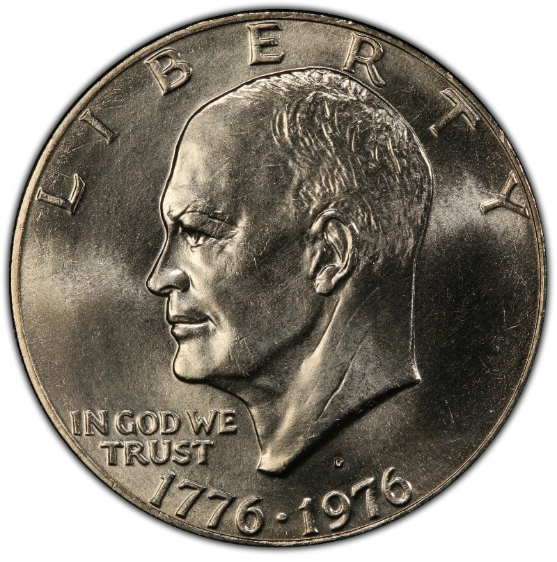 1776-1976-D Type 2 Mint State Bicentennial Eisenhower Dollar 1$