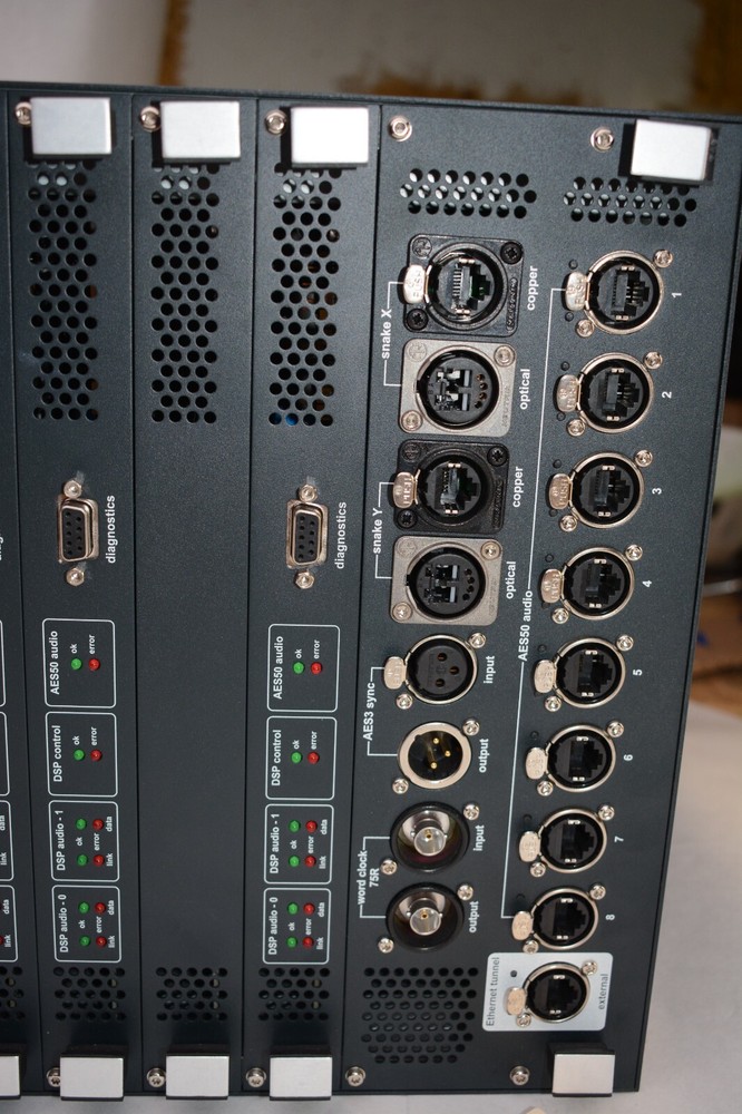 Midas DL371 5 Module Audio System Engine for PRO6 New in open Box PRO 6