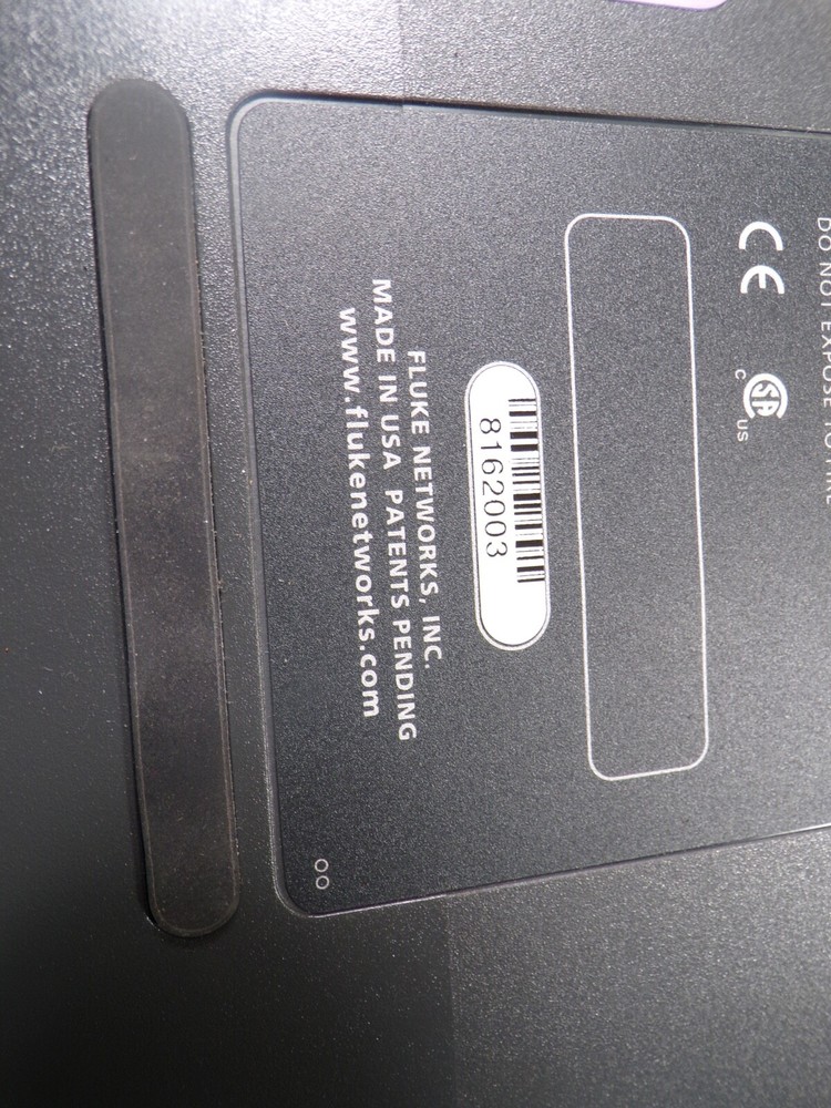 FLUKE OPTIVIEW NETWORK ANALYZER **untested