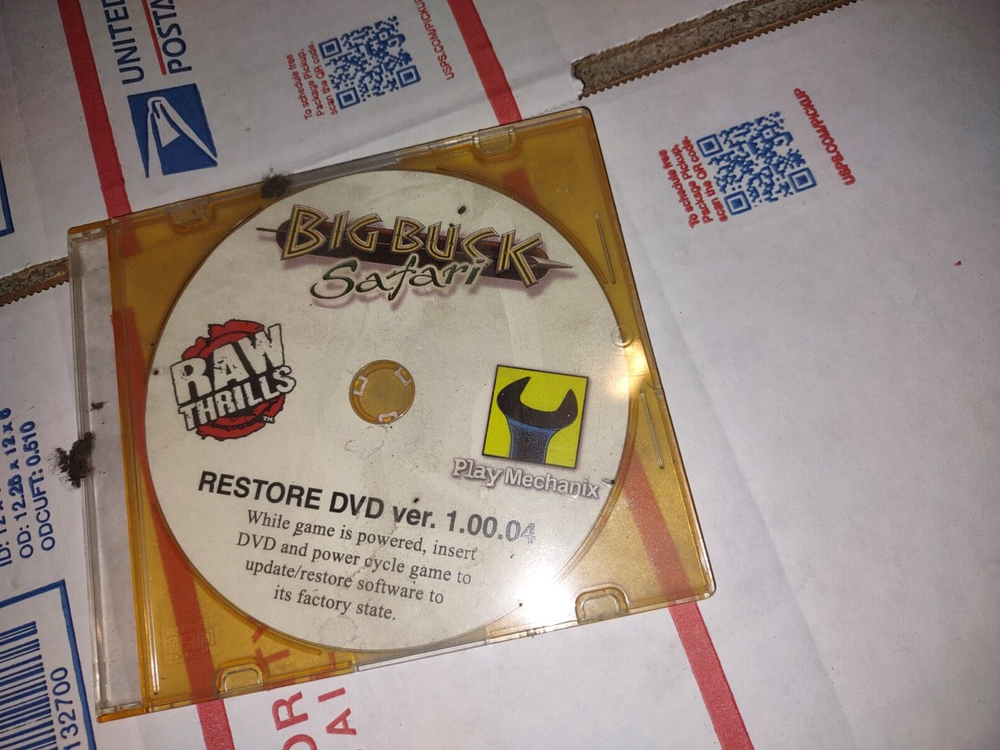 big buck safari arcade system restore disk #18