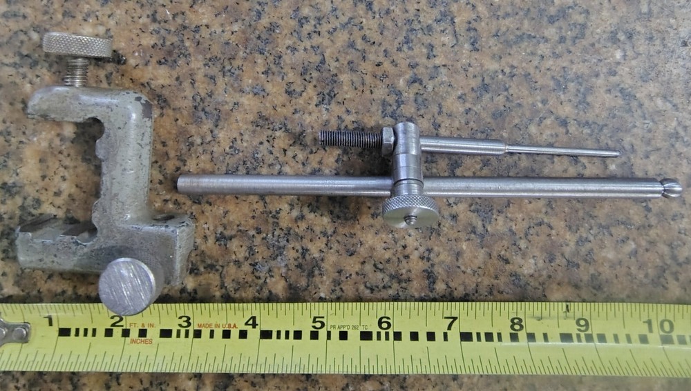 🗽VINTAGE INDICATOR/SCRIBE CLAMP