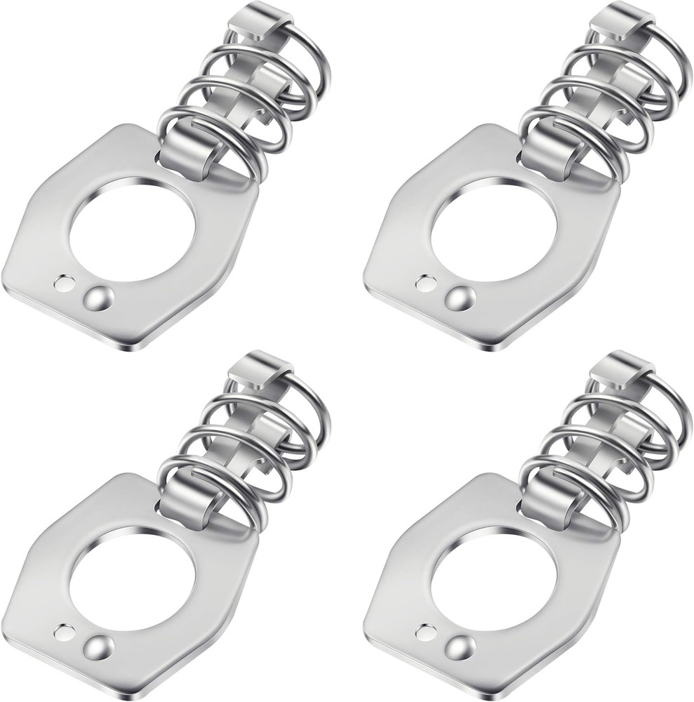 Frienda 4 Pieces Water Heater Cam Lock Metal Water Heater Door Latch RV Camper H
