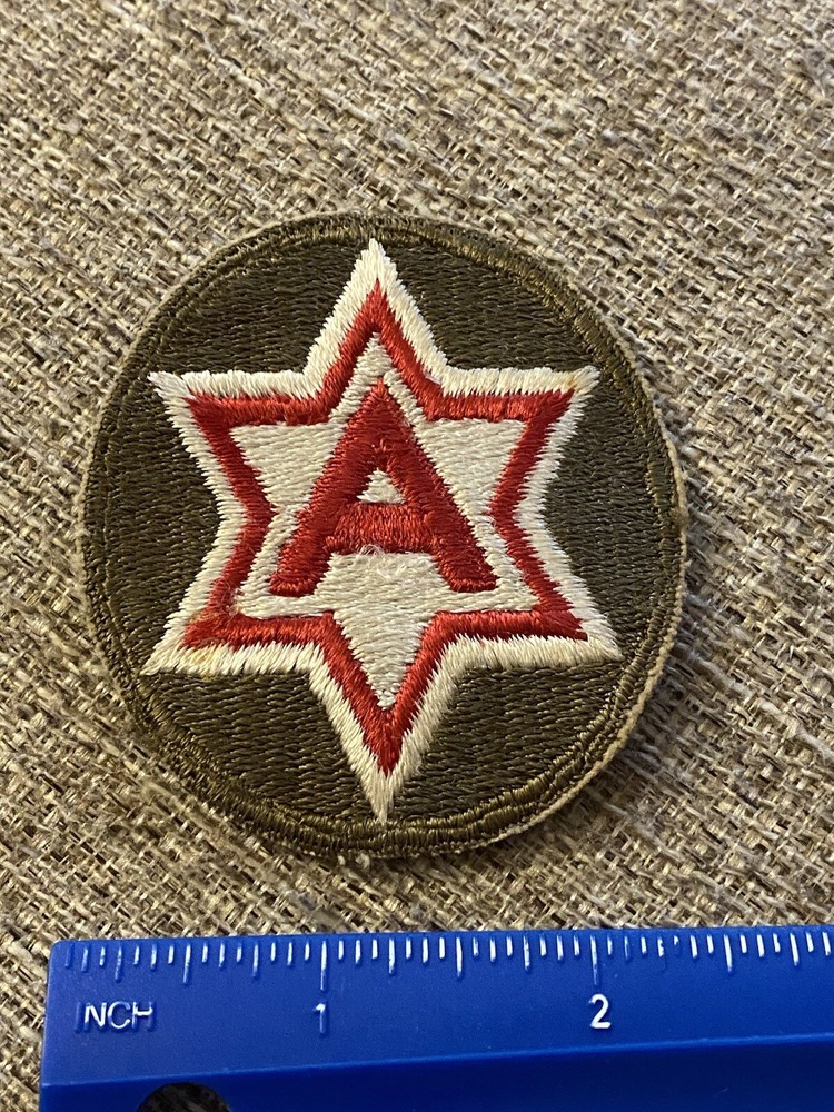 US Army 6th Army A Patch INV8261