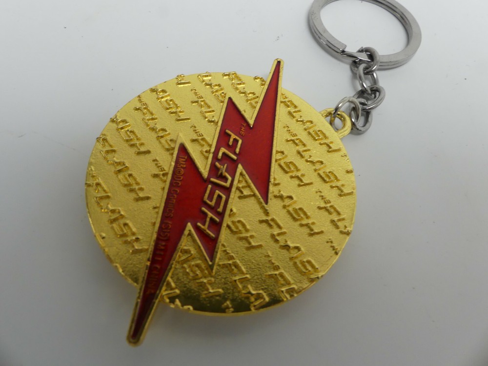 (ref288CA) DC Comics Flash Keyring Heavy