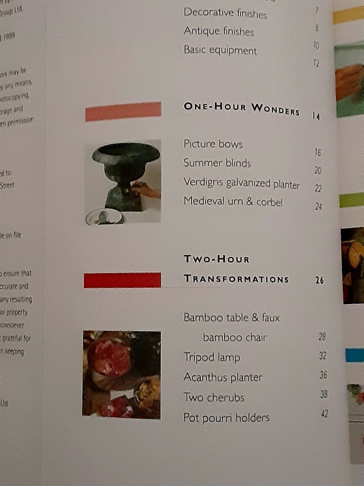 "Antique Style" 35 Antique Style Projects Book & Guide