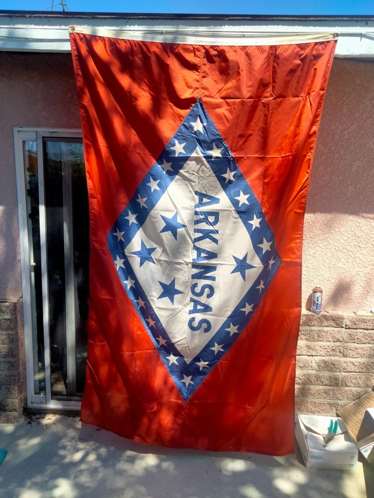 Arkansas State 8' FT x 5' FT LARGE Flag