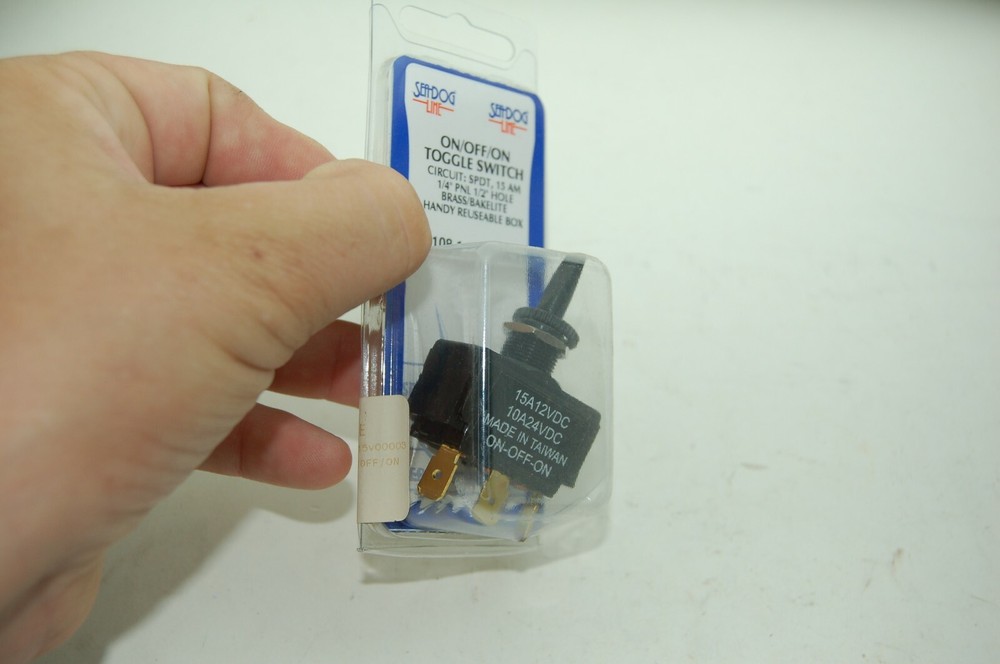 NEW Seadog Toggle Switch Single Pole-On/Off/On 420108-1