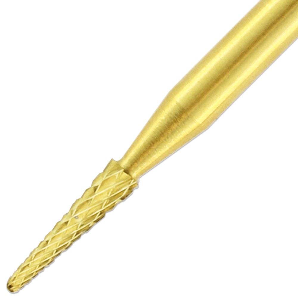 Professional Gold Sharp Point Bit Safety Nail Carbide Drill Bit Medium Grit