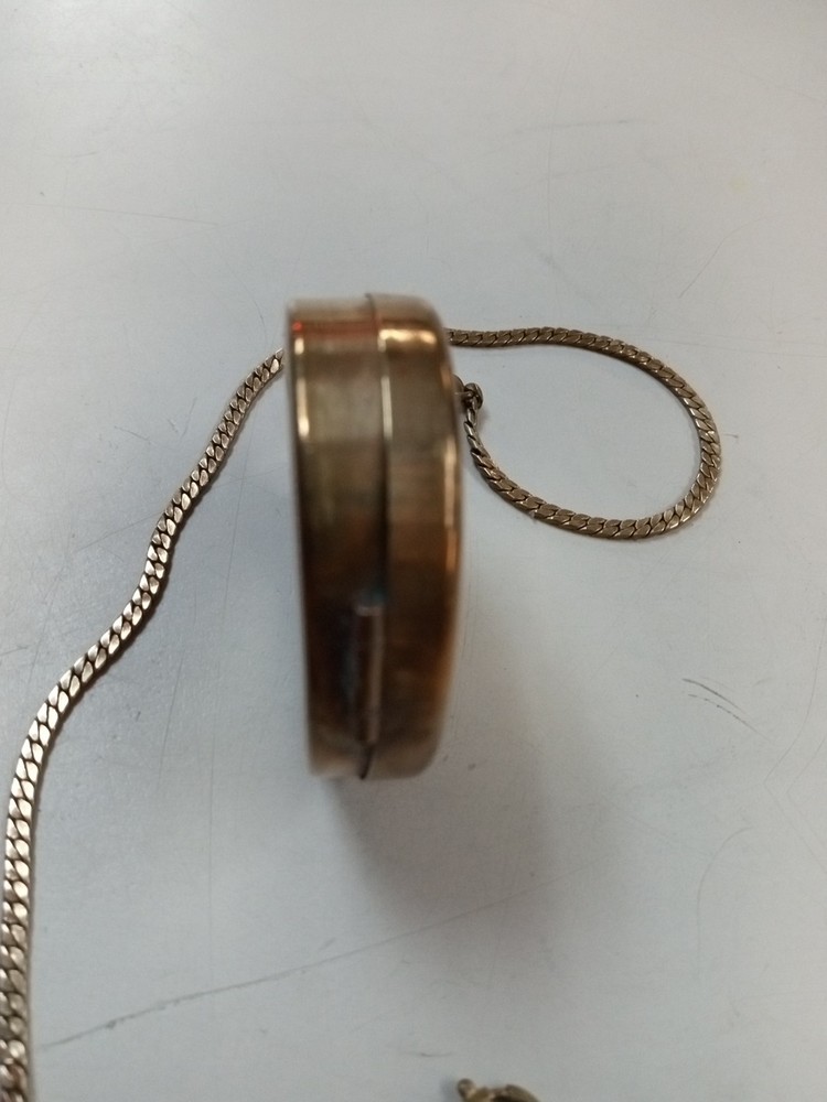 Working Vintage German Compass AND FOB