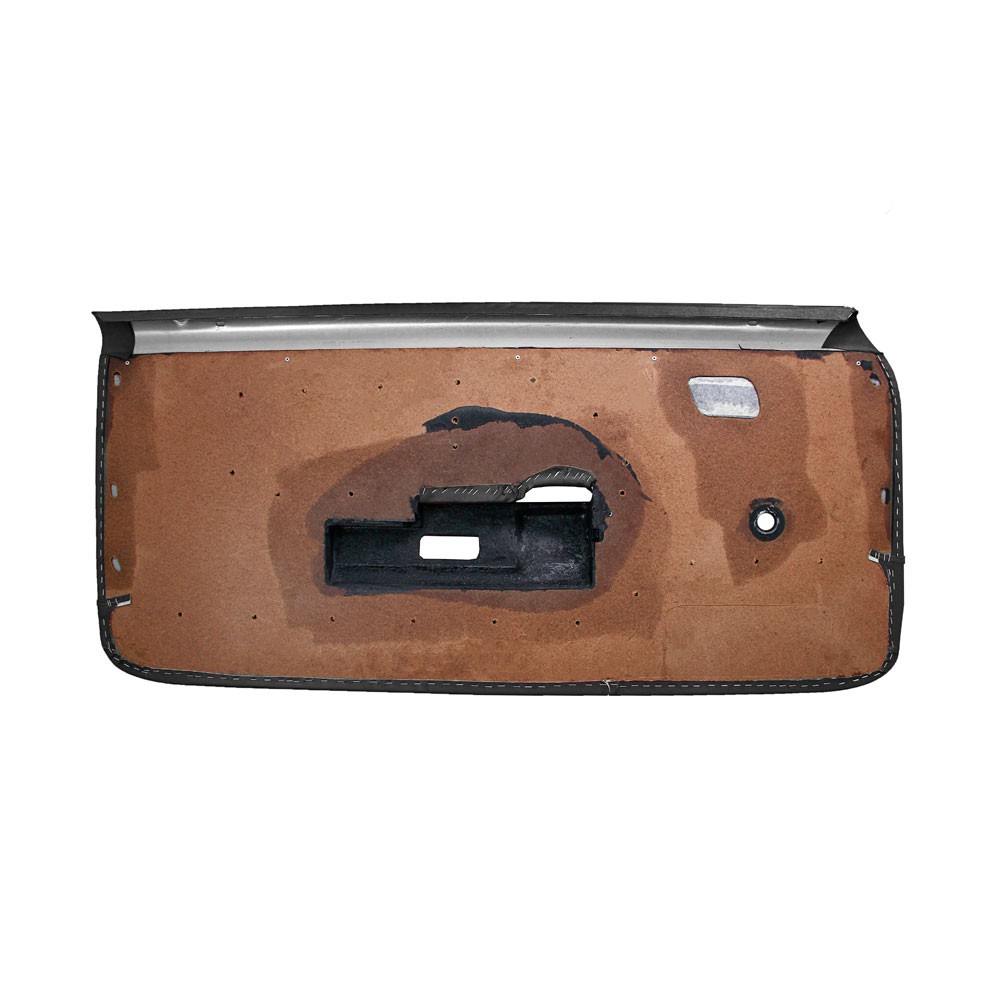 Door Panel Deluxe/Mach 1 Interior Black Pair 1969 Mustang