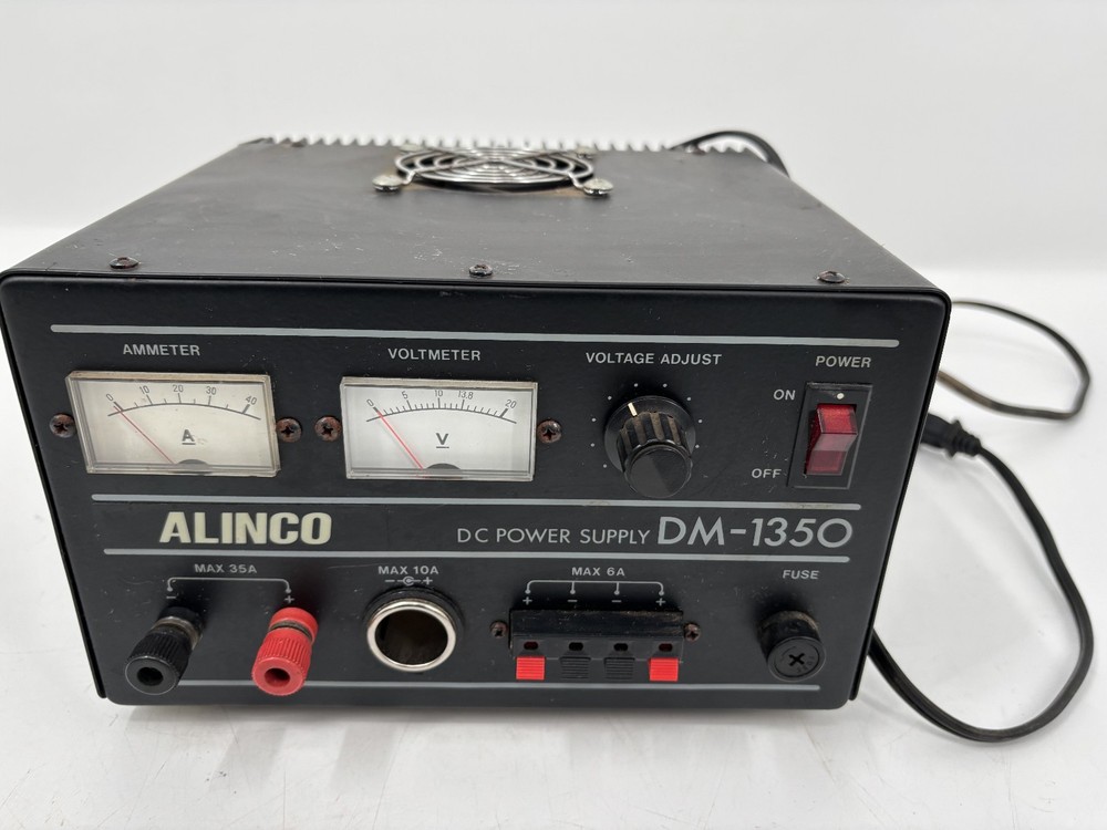 Alinco DM-1350 Ppwer Supply for Ham Radio Operators Untested
